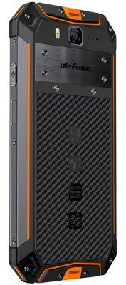 Ulefone Armor 3W 64GB Dual Sim Czarno-pomarańczowy