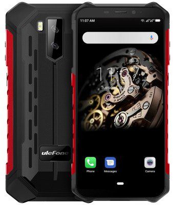Ulefone Armor X5 32GB Dual Sim Czarno-czerwony