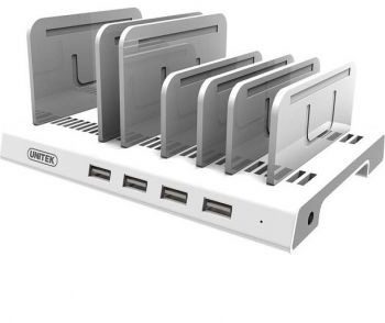 Unitek Listwa do ładowania Y-2187A 4x USB 2,4A + stand 4894160025708