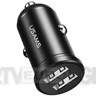 USAMS USAMS US-CC114 2x USB czarny CC114TC01