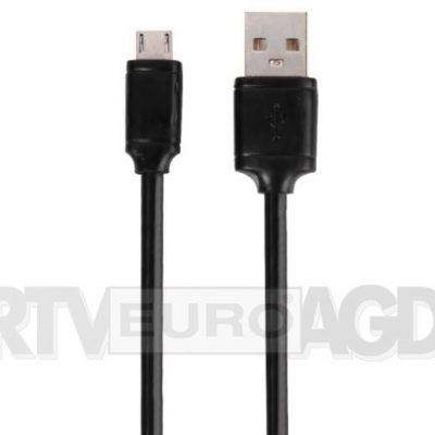 Vivanco microUSB 18W 0,5m czarny 61323