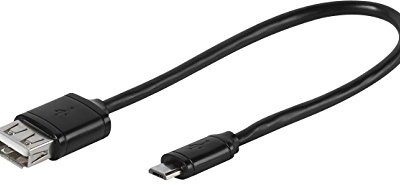 Vivanco pbvvotg USB OTG Adapter sieciowy, czarny