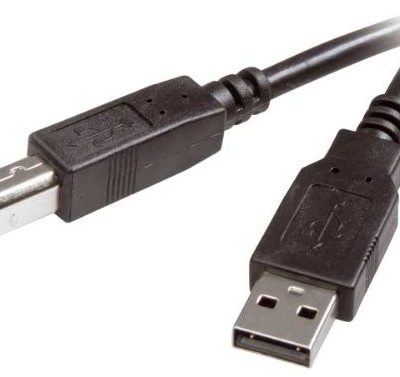 Vivanco USB 2.0 kompatybilny kabel, wtyczka USB A <-> wtyk USB B, czarny 1,8 m