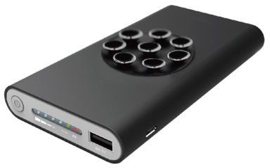 WG Powerbank 8000mAh Qi Czarny 7114