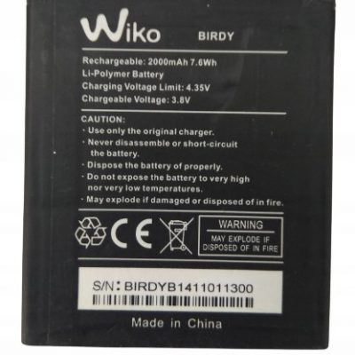Wiko Bateria Birdy * 2000mAh 3.8V