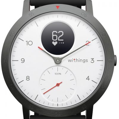 Withings Steel HR Sport (40mm) Czarno-biały
