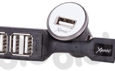 XENIC IOZI-0042 4x USB 4,2A czarny IOZI-0042