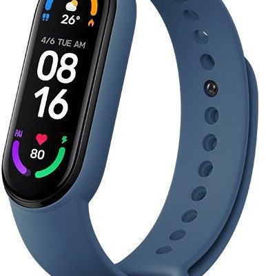 XIAOMI Opaska do Xiaomi Mi Smart Band 5 / Mi Band 6 Strap 3-Pack Black / Orange / Blue