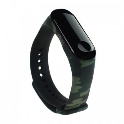 Xiaomi Opaska Xiaomi Mi Band 4 / 3 Camouflage Zielona wristband_20191022172750