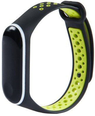 Xiaomi Opaska Xiaomi Mi Band 4 / 3 Dots czarno-zielony wristband_20191022173244