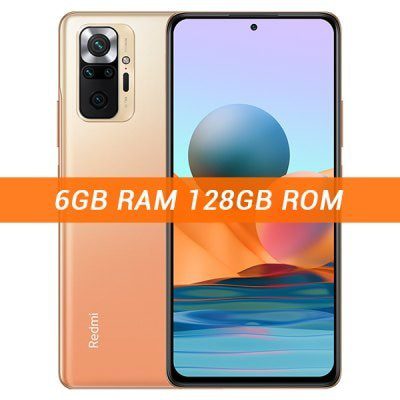 Xiaomi Redmi Note 10 Pro 6GB/128GB Dual Sim Pomarańczowy