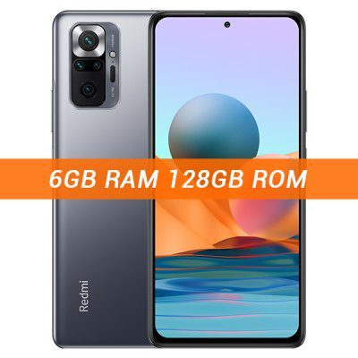 Xiaomi Redmi Note 10 Pro 6GB/128GB Dual Sim Szary