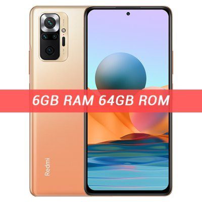 Xiaomi Redmi Note 10 Pro 6GB/64GB Dual Sim Pomarańczowy