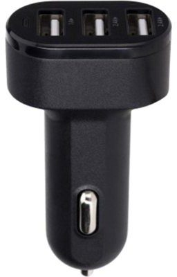 Xqisit Ładowarka samochodowa Car Charger 3xUSB/5,8A Czarny
