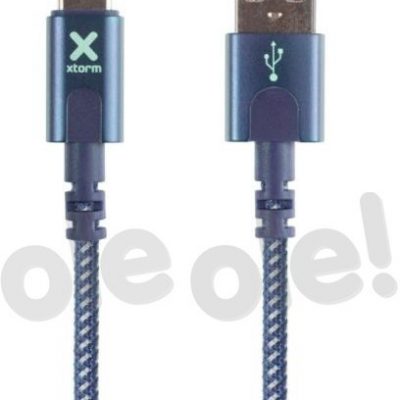 XTORM kabel USB USB-C 1m niebieski XCX2054