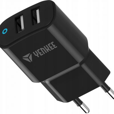 YENKEE Ładowarka sieciowa 2xUSB uniwersalna 3.4A
