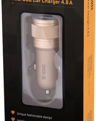 YENKEE YENKEE Ładowarka samochodowa YENKEE YAC 2048GD Usb Dual 4.8A