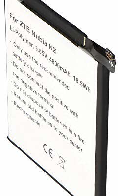 ZTE AccuCell Akumulator pasujący do Nubia N2, litowo-polimerowy, 3,85 V, 4800 mAh, 18,5 Wh, wbudowany, bez narzędzi 30984