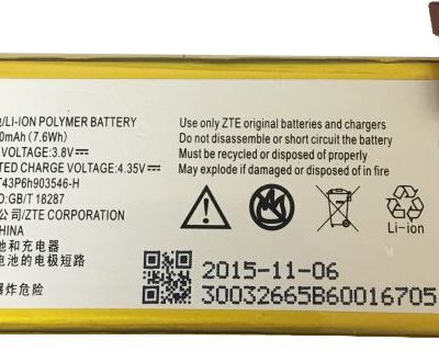 ZTE Bateria Li3820T43P6h903546-H Vital Z812 Maven
