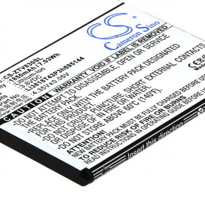 ZTE Kis 3 Max Li3818T43P3h695144 1850mAh 7.03Wh Li-Polymer 3.8V Cameron Sino) CS-ZTV830SL